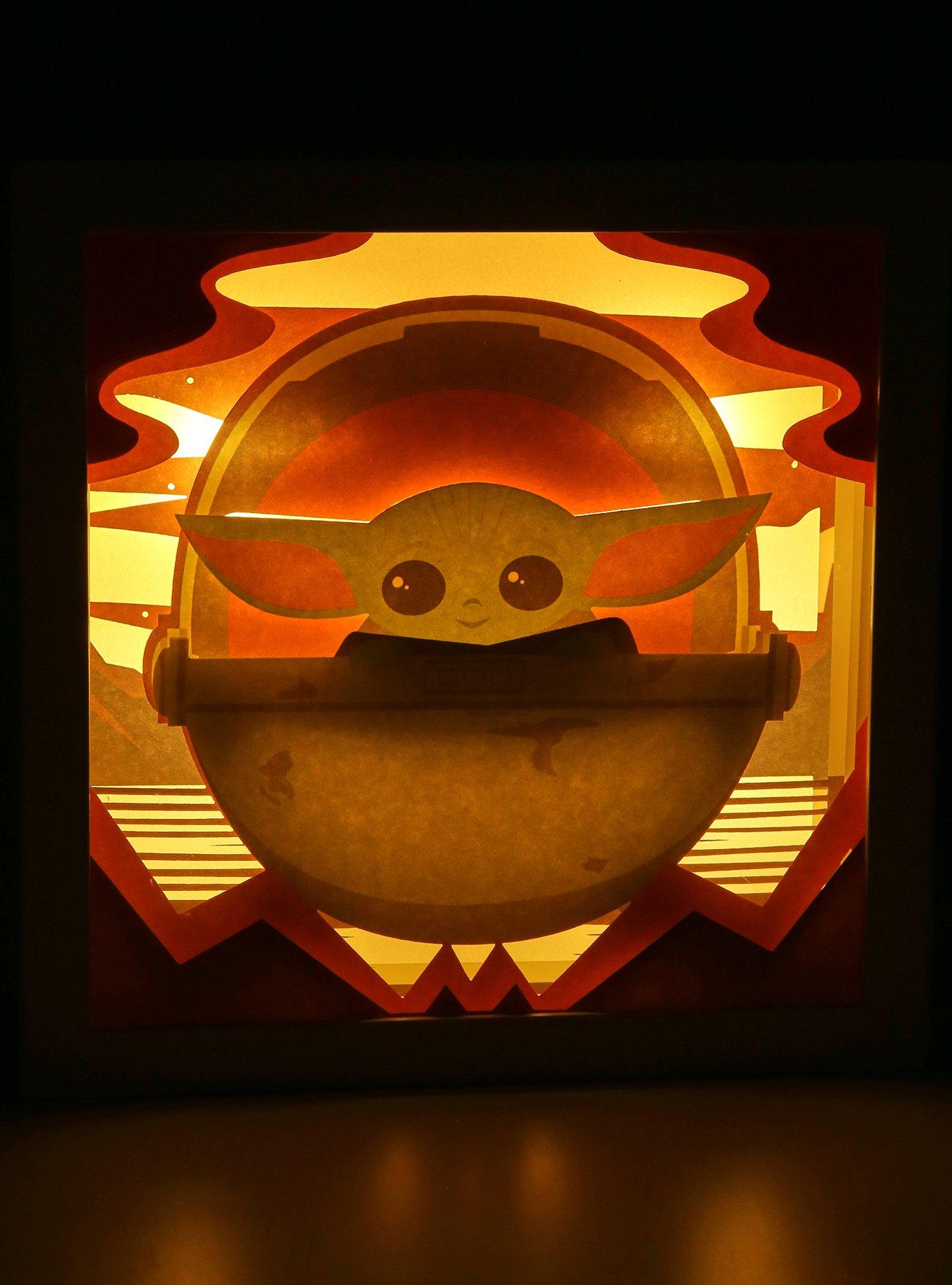 Star Wars The Mandalorian The Child Multilayered Light Box, , alternate