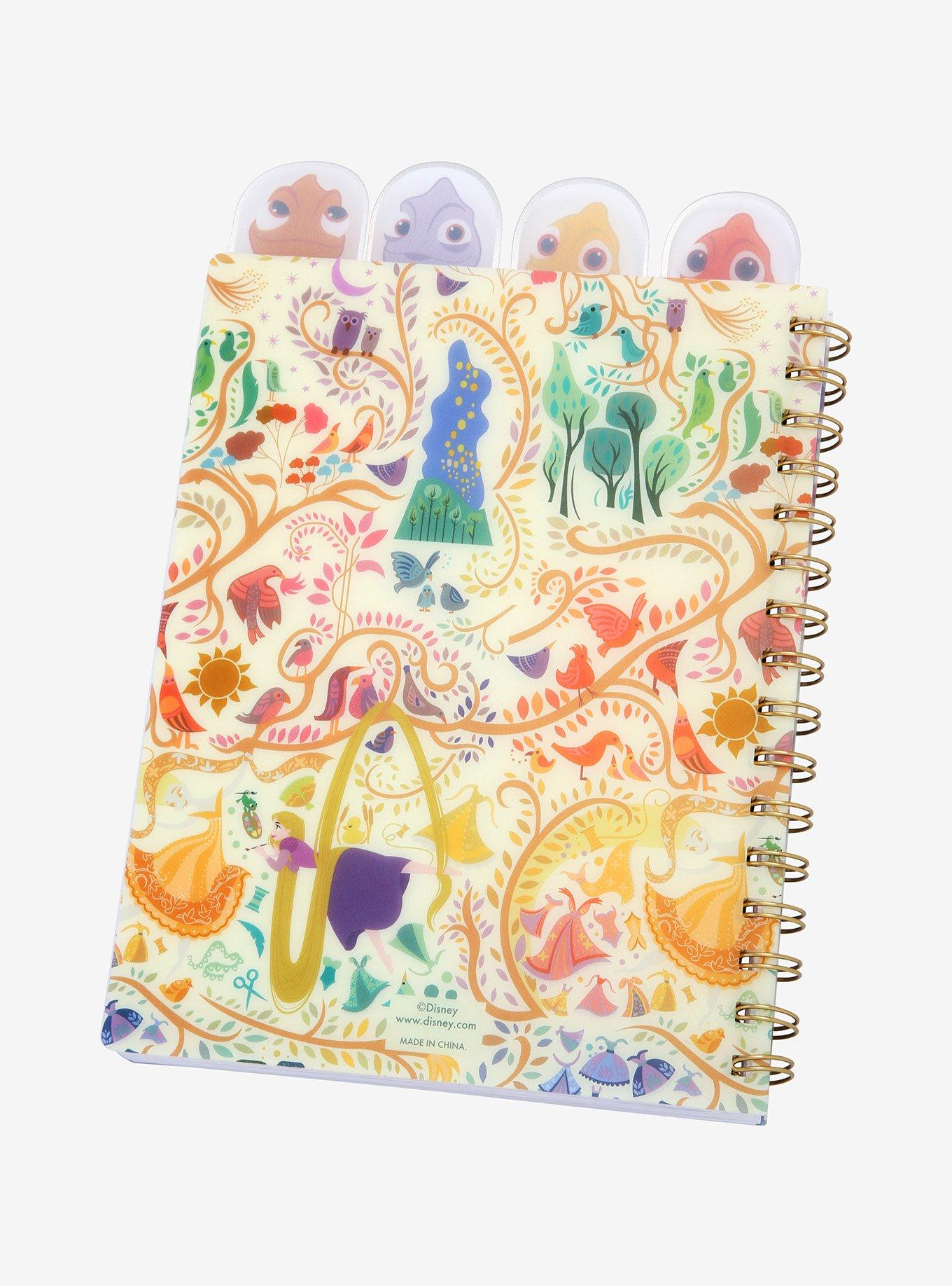 Disney Tangled Folk Art Tab Journal - BoxLunch Exclusive, , alternate
