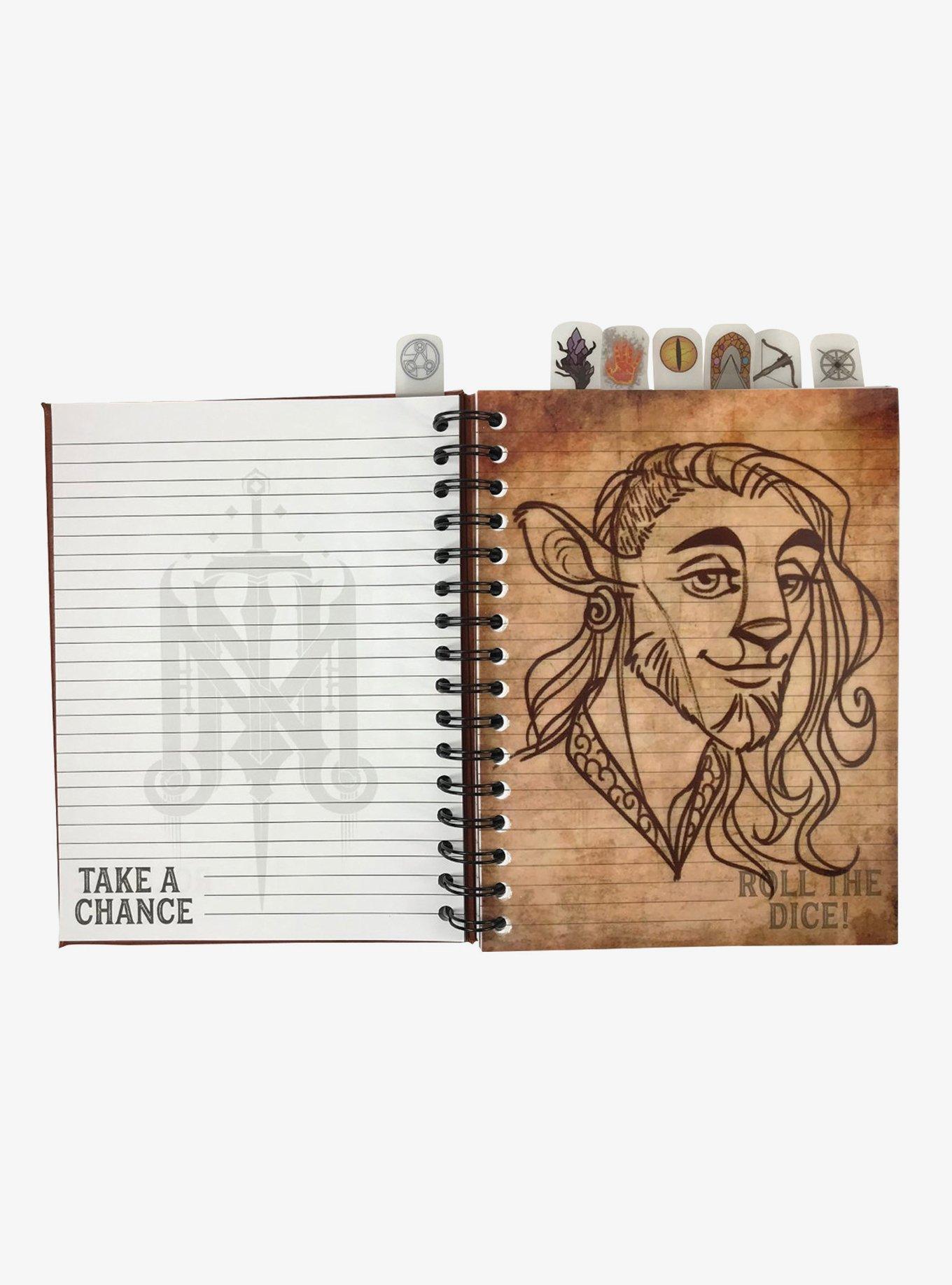 Critical Role The Mighty Nein Tabbed Journal, , alternate