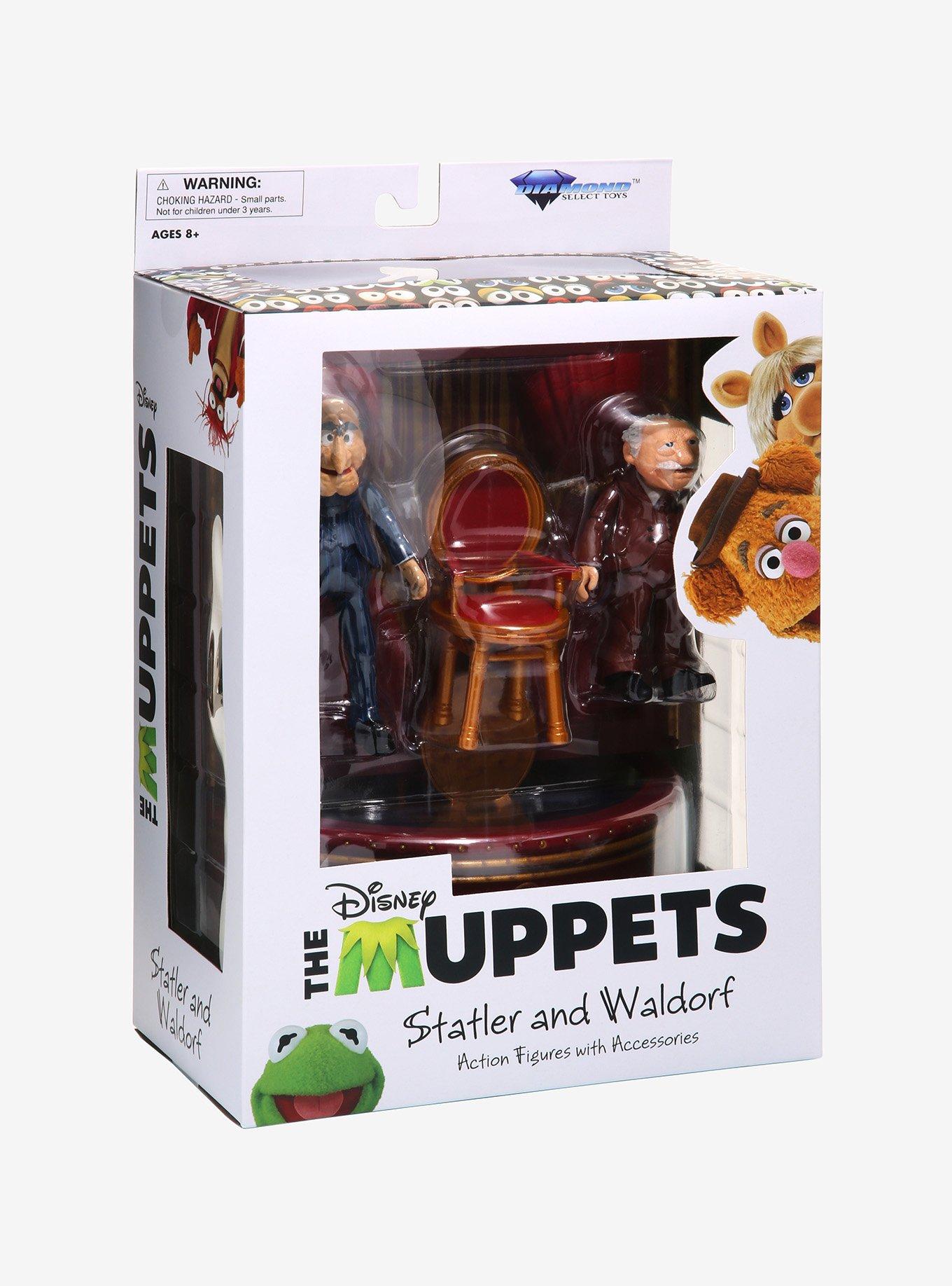 Diamond Select Toys The Muppets Select Best of Series Statler & Waldorf Action Figure Set, , alternate