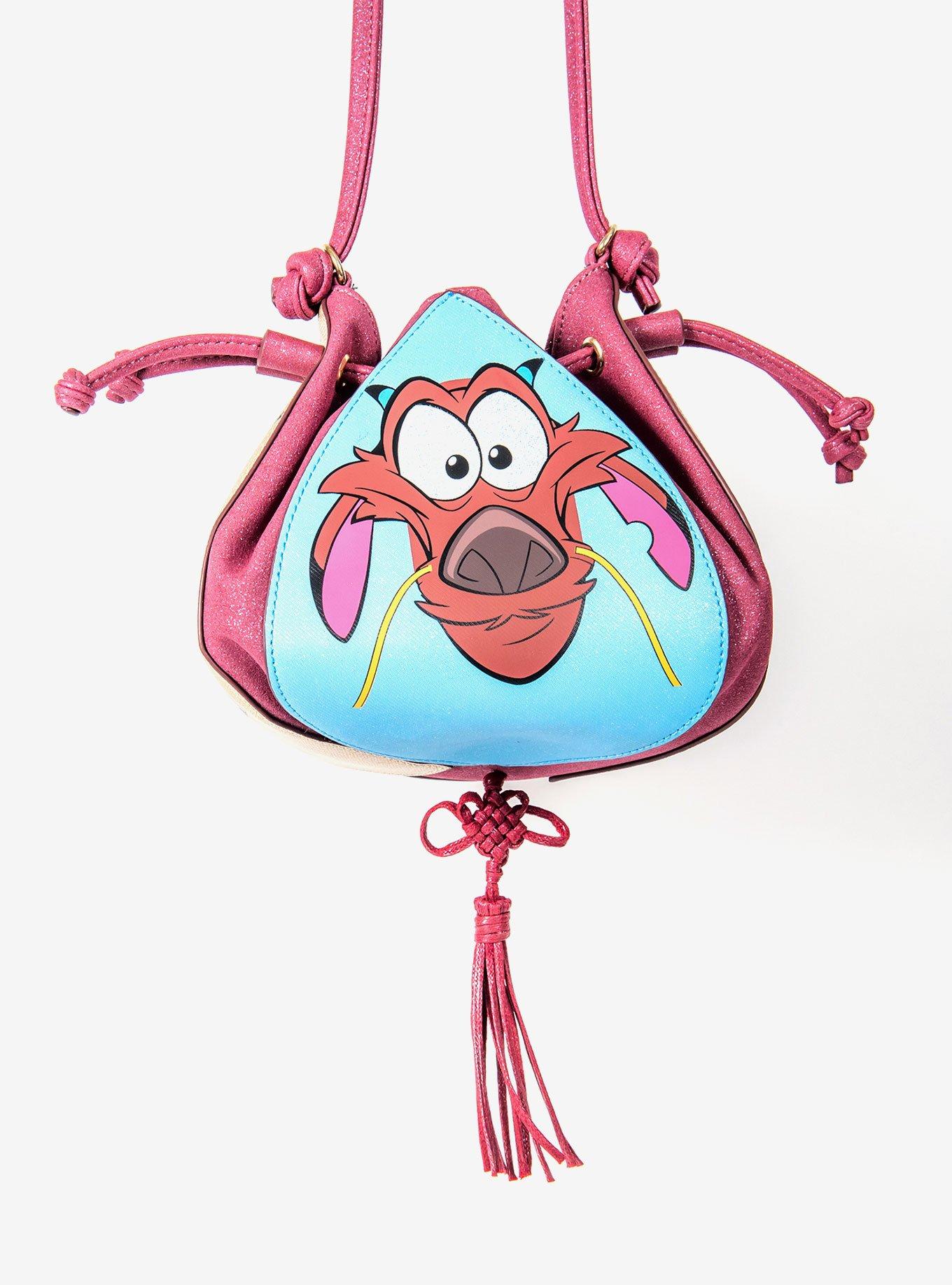 Danielle Nicole Disney Mulan Four Sided Drawstring Crossbody, , alternate