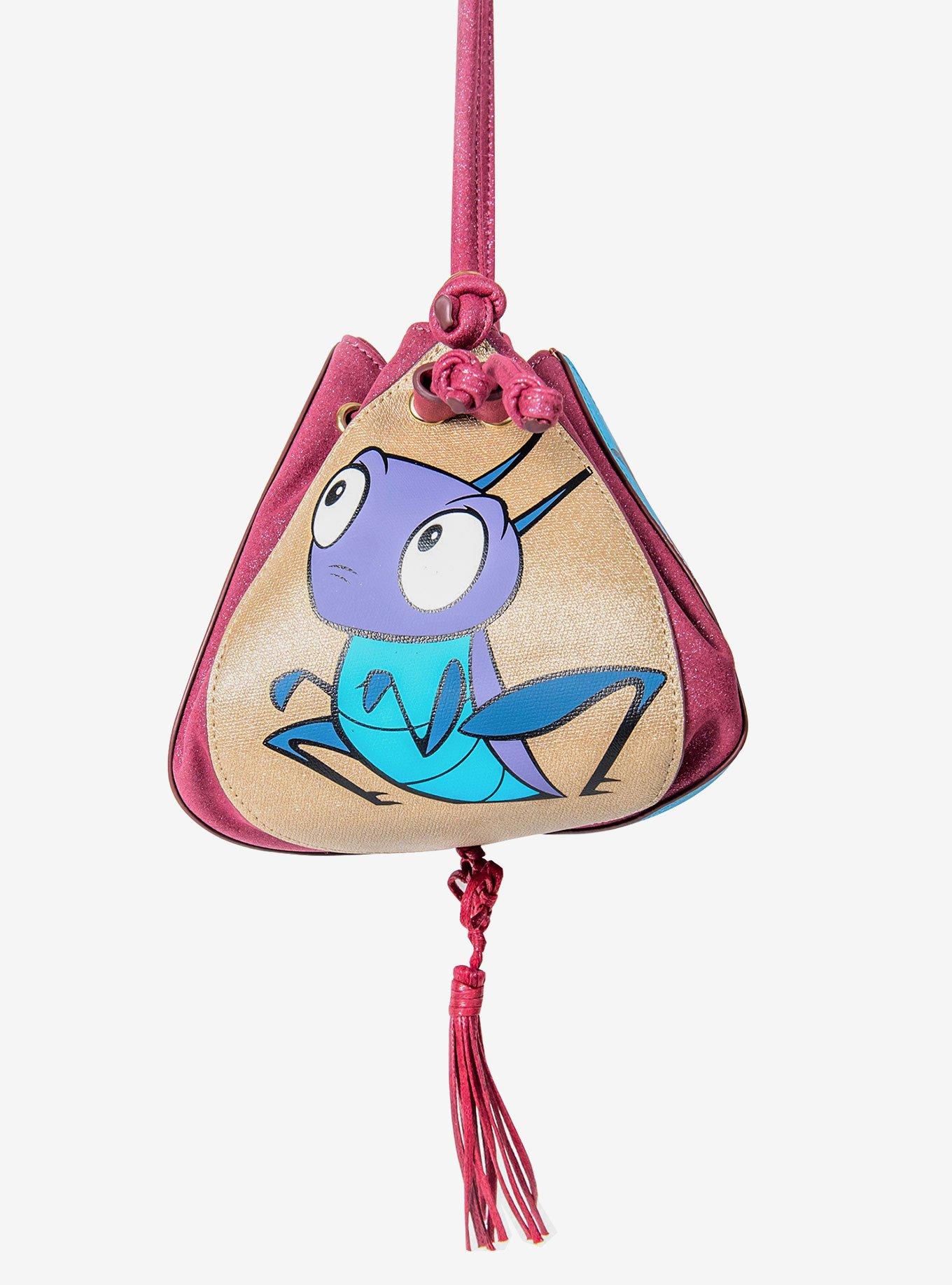 Danielle Nicole Disney Mulan Four Sided Drawstring Crossbody, , alternate