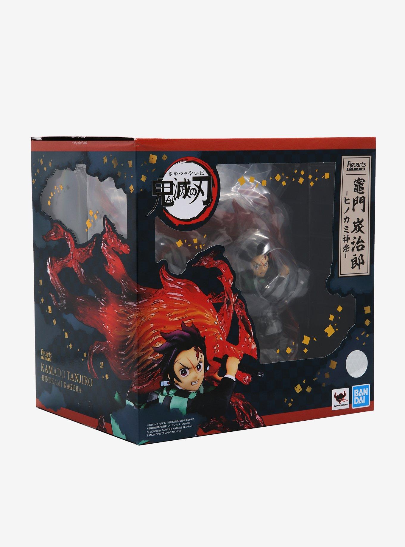 Bandai Demon Slayer: Kimetsu no Yaiba Figuarts Zero Hinokami Kagura Tanjiro Kamado Figure, , alternate