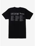 Slipknot Subliminal Verse World Tour T-Shirt, BLACK, alternate
