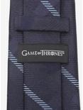 Game of Thrones Stark Direwolf Blue Plaid Silk Tie, , alternate