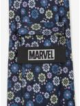 Marvel X-Men Floral Navy Tie, , alternate