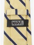 Marvel X-Men Wolverine Mask Yellow and Navy Silk Tie, , alternate