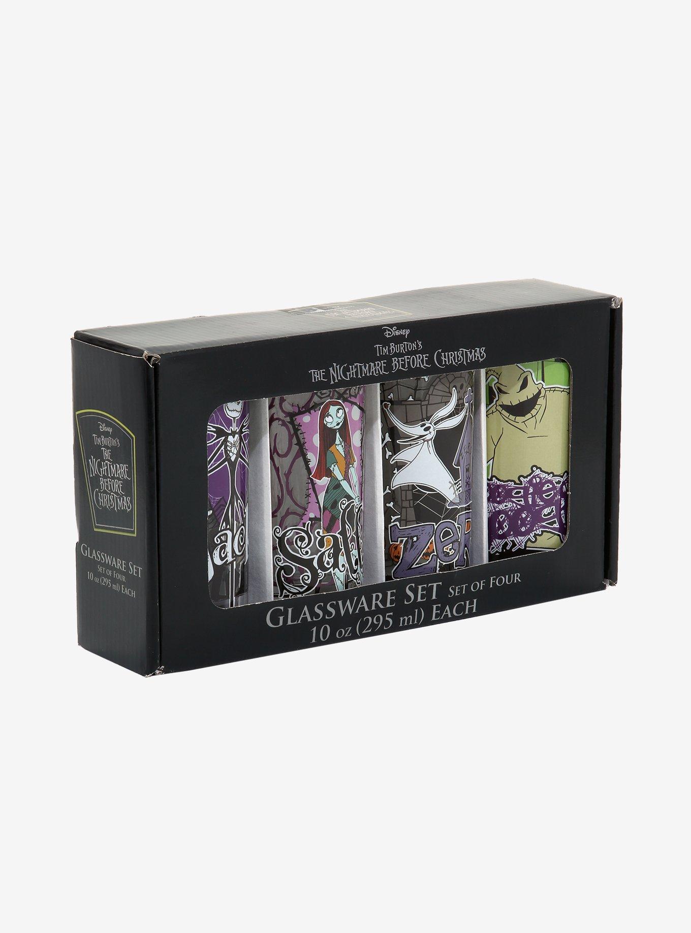 The Nightmare Before Christmas Character Glass Set, , alternate