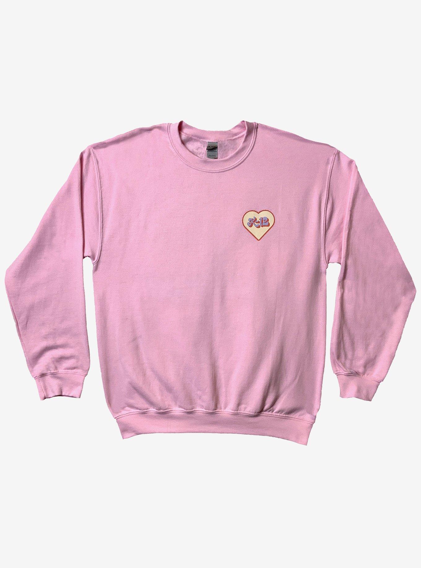 Melanie Martinez Let's Die Together Girls Sweatshirt, PINK, alternate