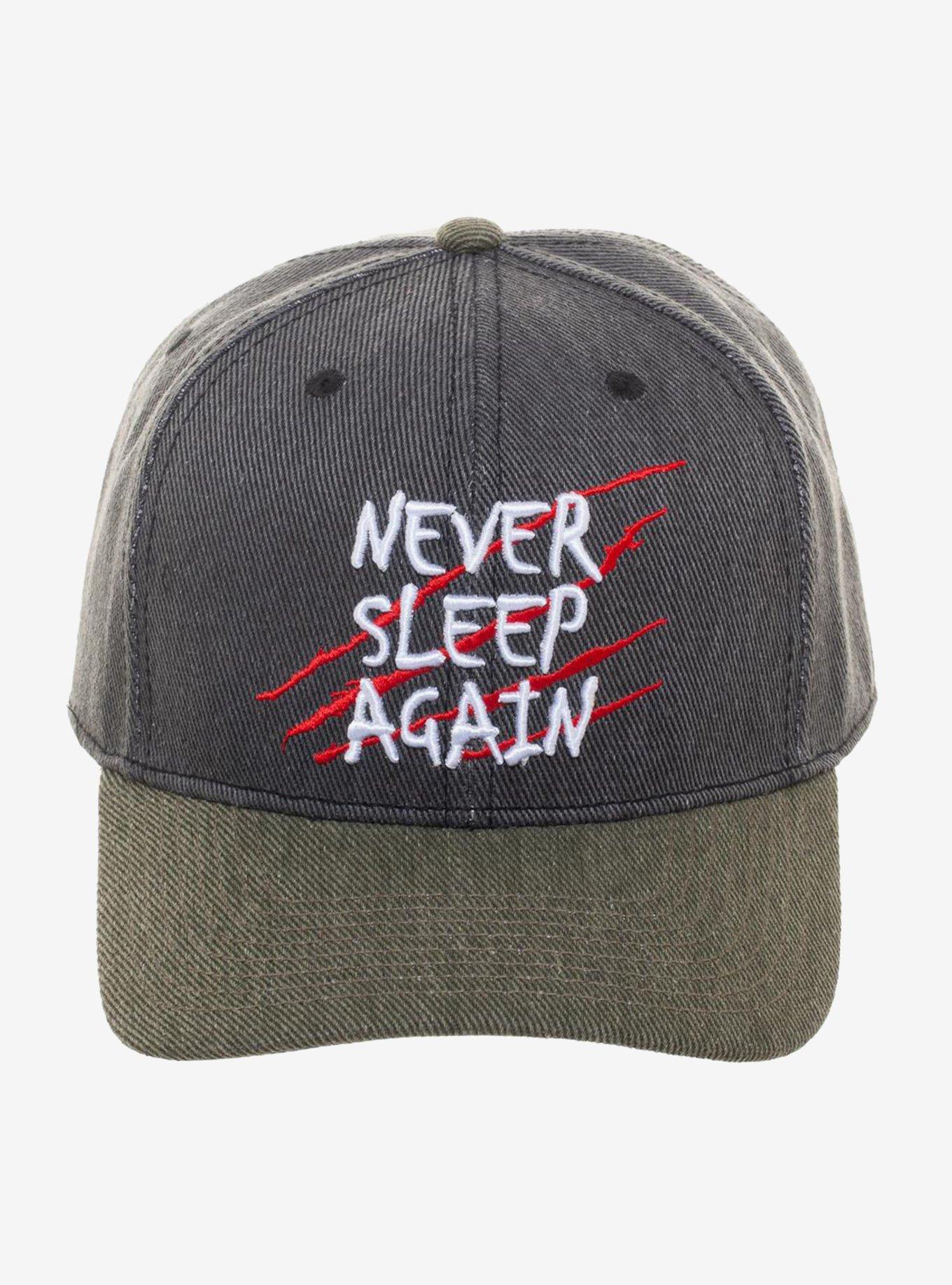 A Nightmare On Elm Street Never Sleep Again Snapback Hat, , alternate