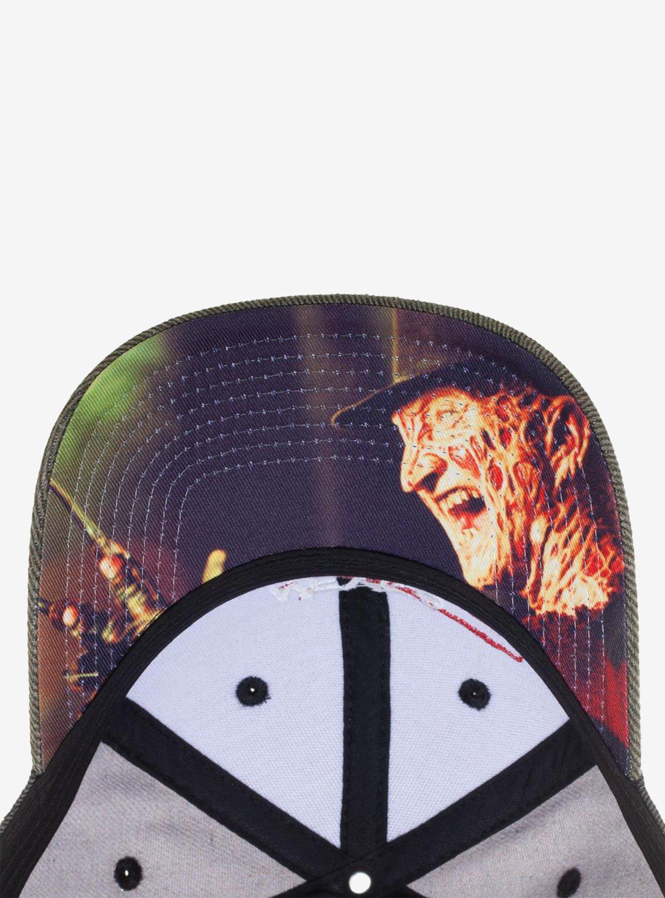 A Nightmare On Elm Street Never Sleep Again Snapback Hat, , alternate