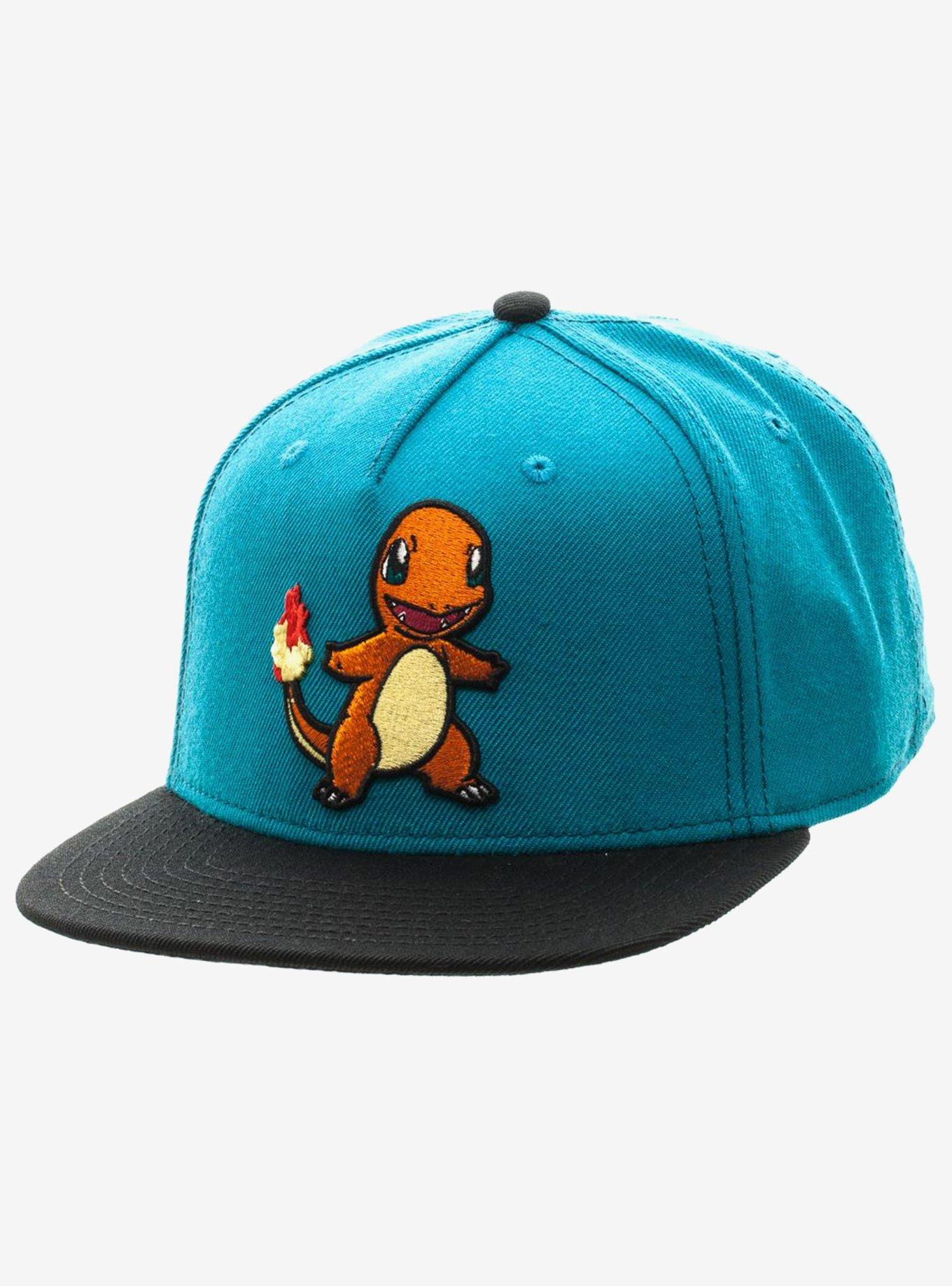 Pokemon Charmander Snapback Hat, , alternate