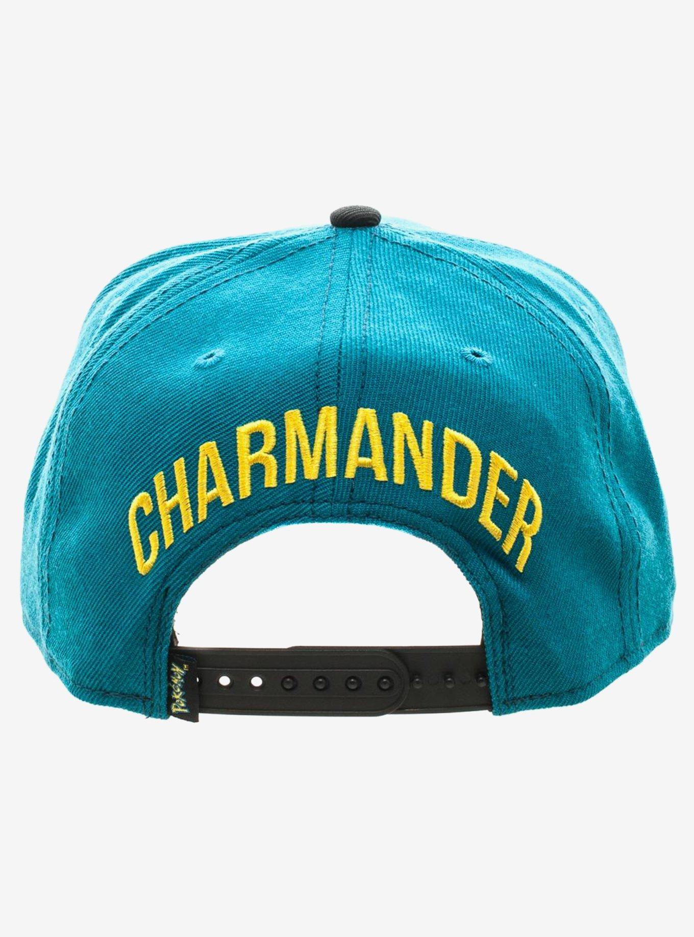 Pokemon Charmander Snapback Hat, , alternate