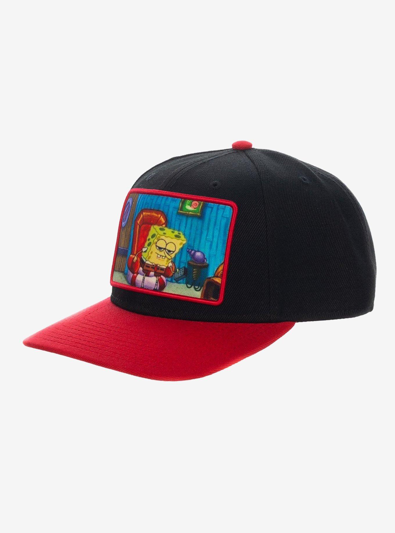 SpongeBob SquarePants Chair Snapback Hat, , alternate