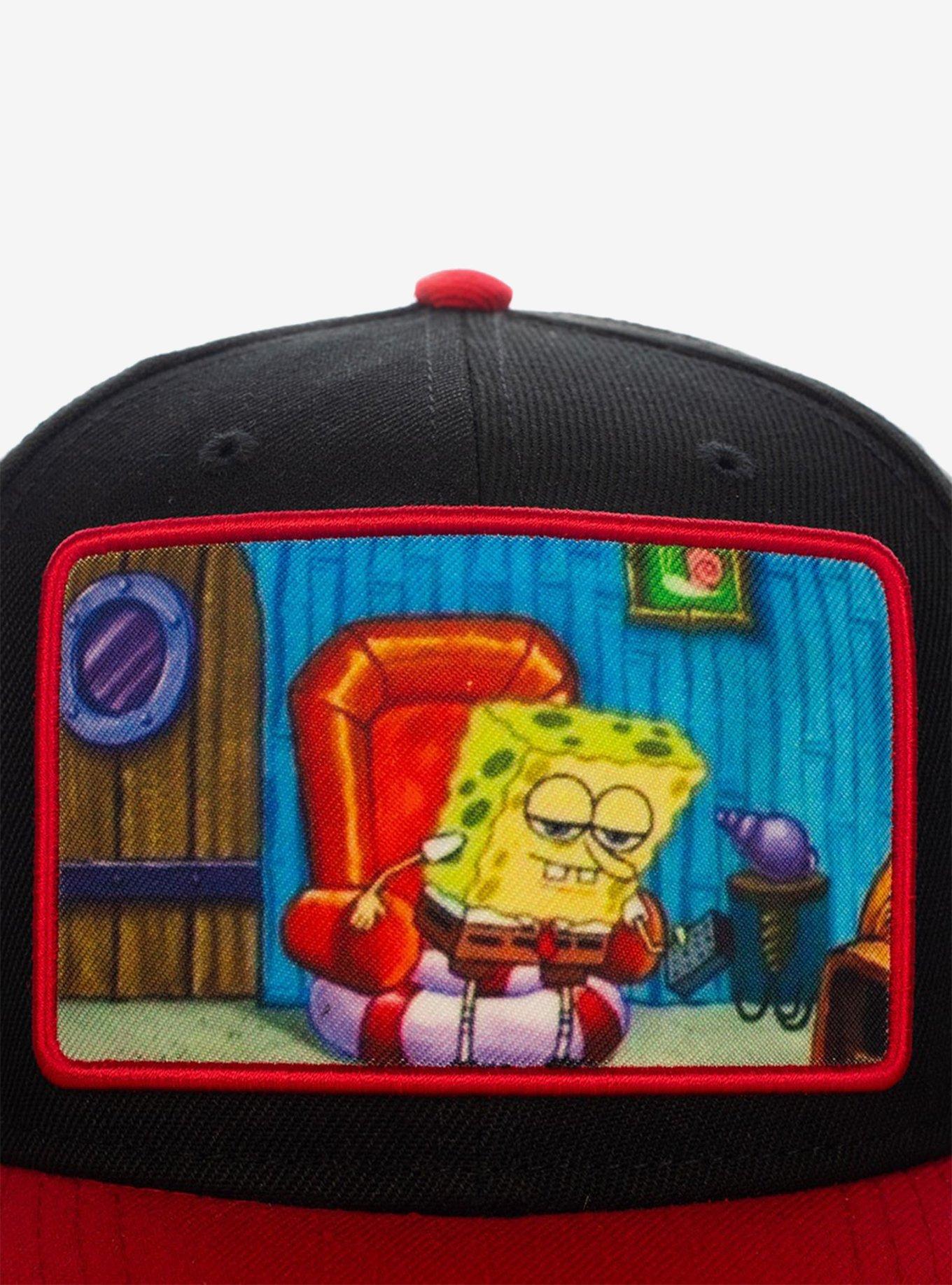 SpongeBob SquarePants Chair Snapback Hat, , alternate
