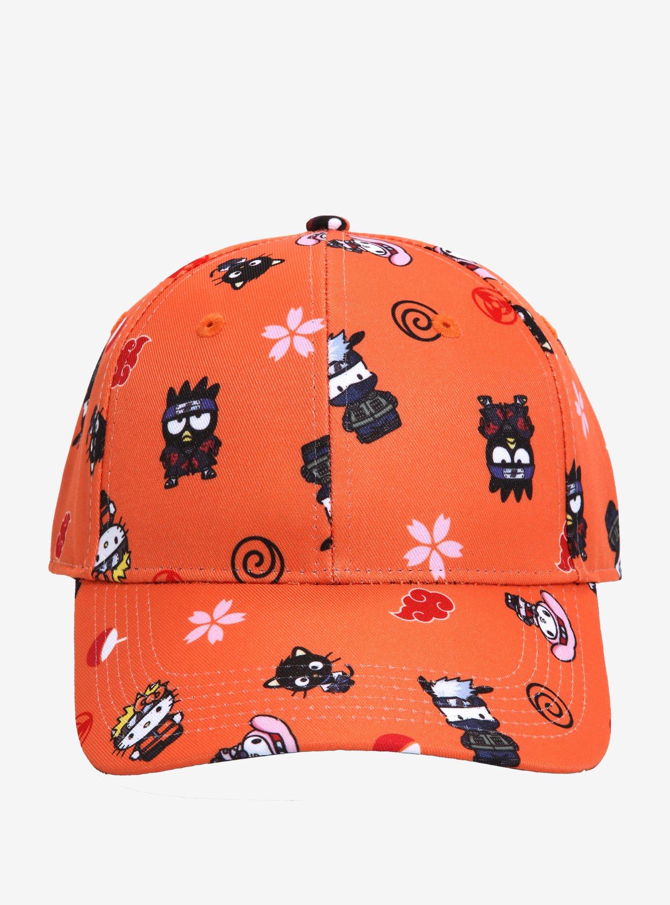 Naruto Shippuden X Hello Kitty And Friends Character Snapback Hat, , alternate