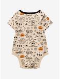 Disney The Nightmare Before Christmas Icons Infant One-Piece, BLACK, alternate