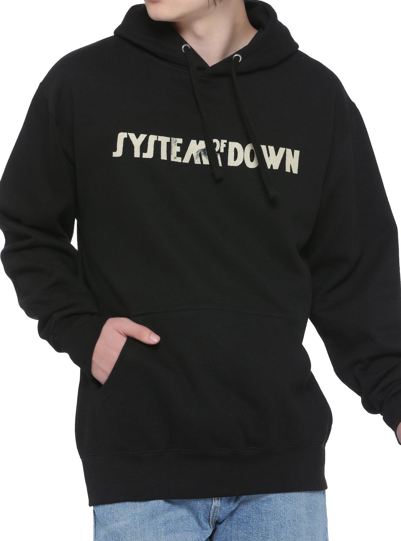 System Of A Down Liberty Bandit Hoodie, BLACK, alternate