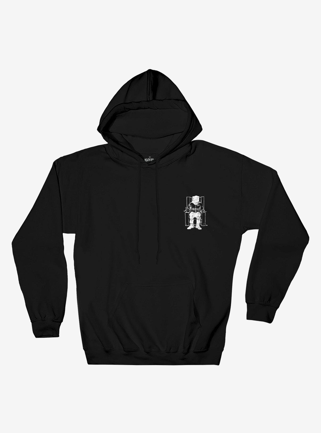 Death Row Records Logo Hoodie, BLACK, alternate