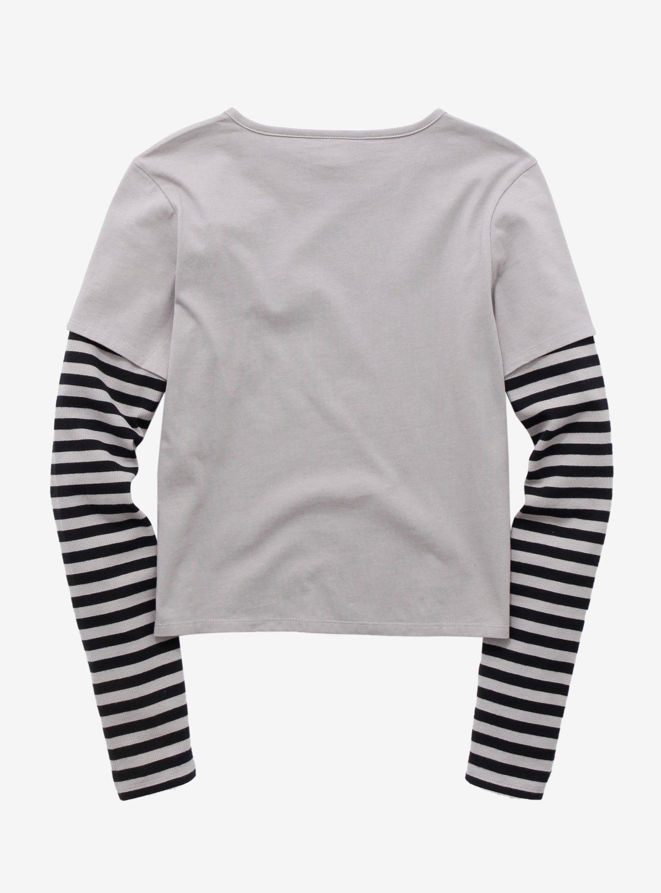 Harry Potter Deathly Hallows Girls Long-Sleeve T-Shirt, MULTI, alternate