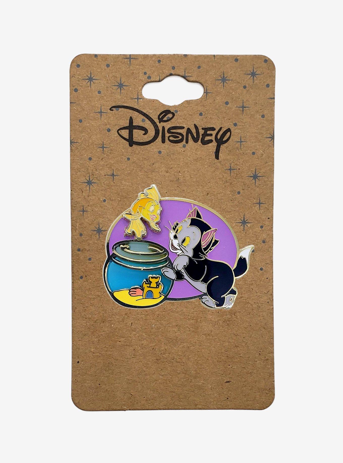 Disney Pinocchio Figaro Cleo Layered Enamel Pin - BoxLunch Exclusive, , alternate
