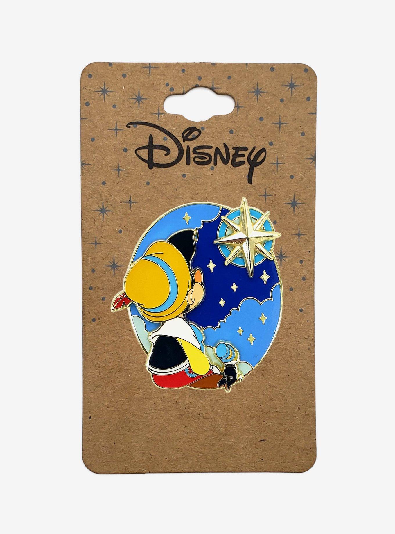 Disney Pinocchio Wish Layered Enamel Pin - BoxLunch Exclusive, , alternate