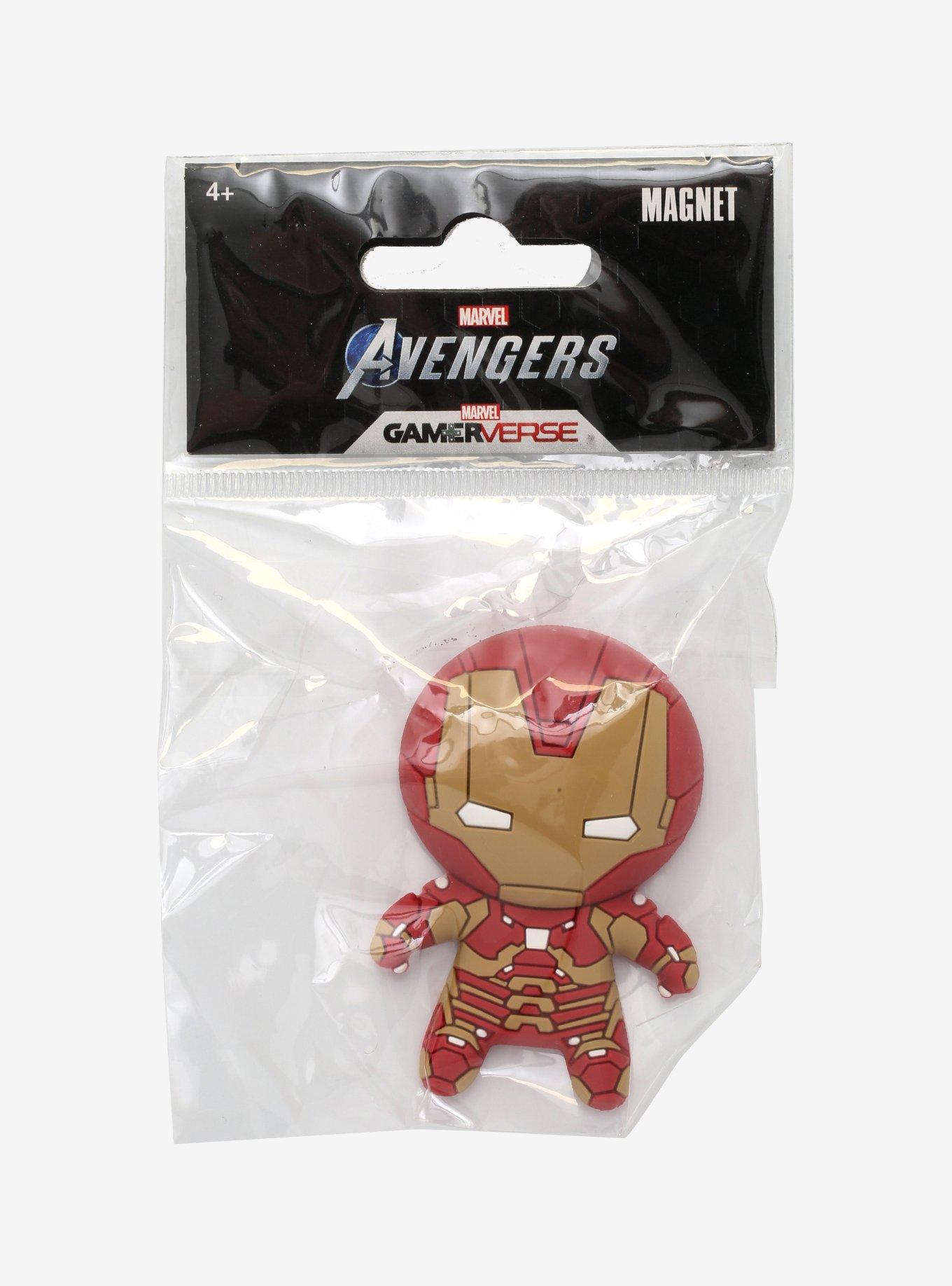 Marvel Avengers Gamerverse Iron Man Chibi Magnet, , alternate