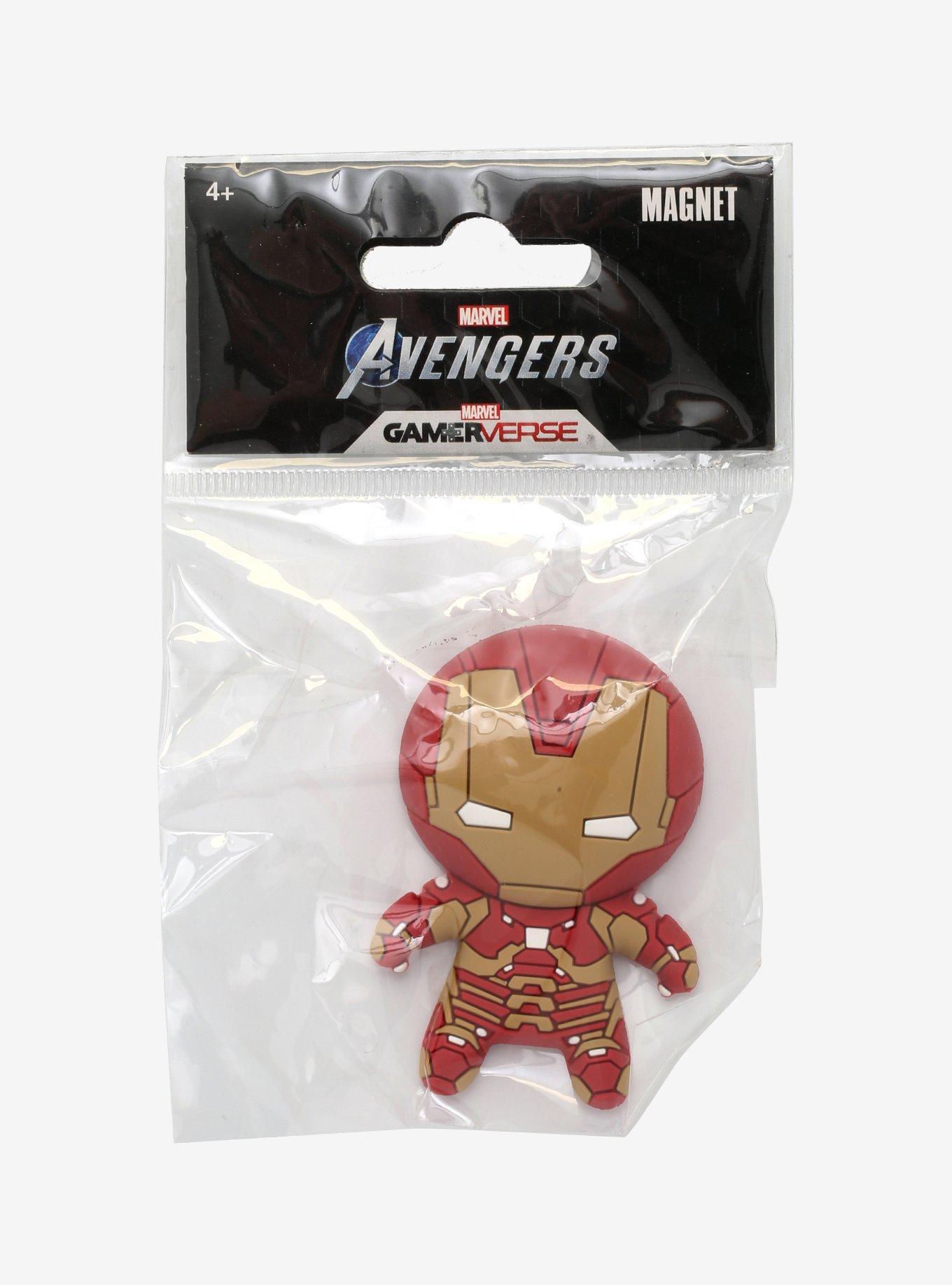 Marvel Avengers Gamerverse Iron Man Chibi Magnet, , alternate