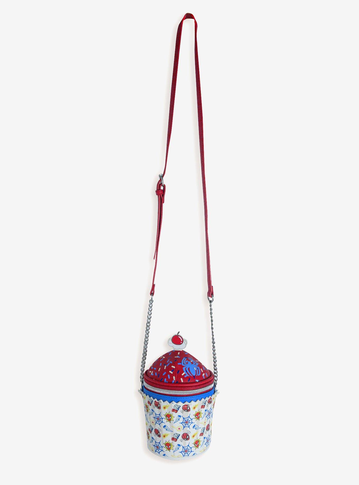 Danielle Nicole Marvel Spiderman Cupcake Crossbody, , alternate