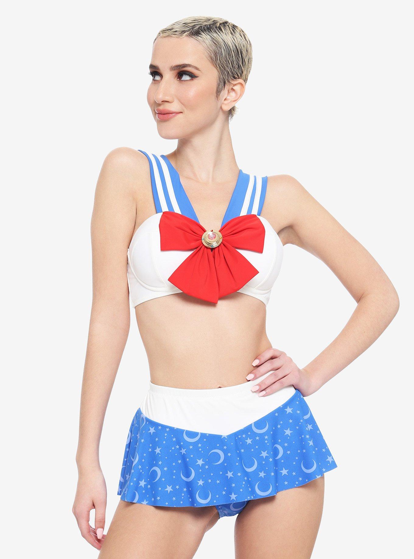 Sailor Moon Cosplay Swim Top, MULTI, alternate