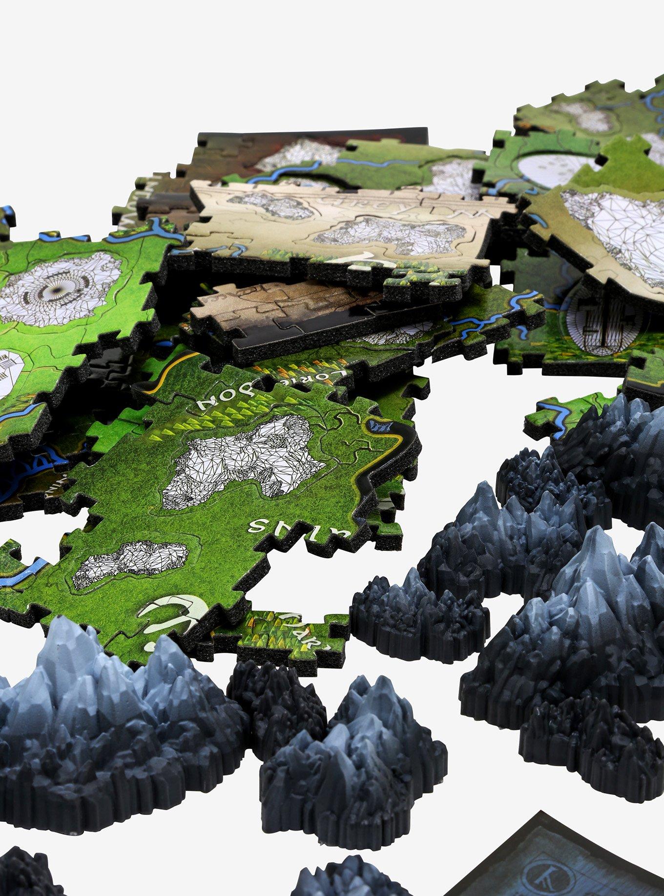 The Hobbit Middle-earth 4D Puzzle, , alternate