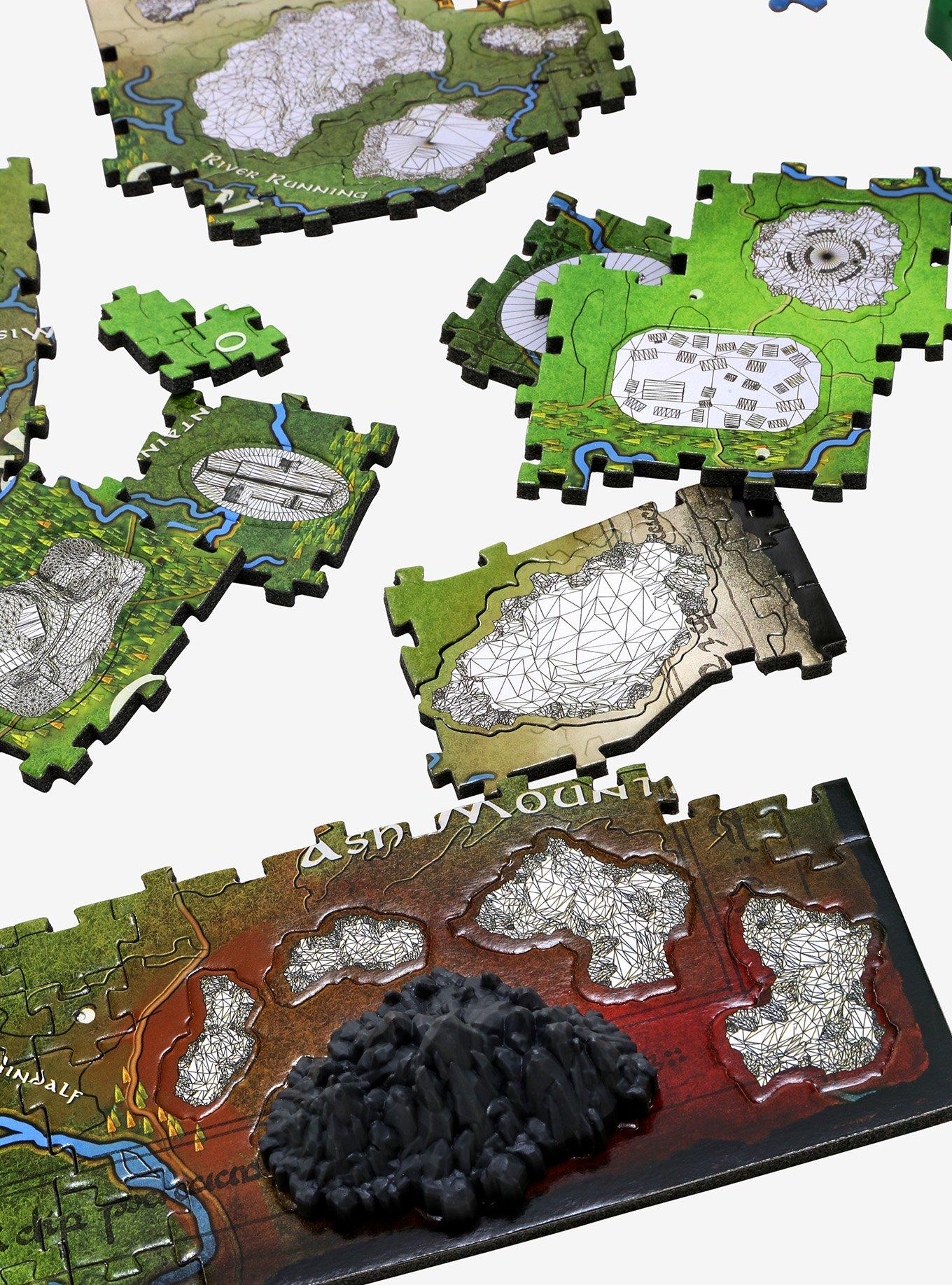 The Hobbit Middle-earth 4D Puzzle, , alternate