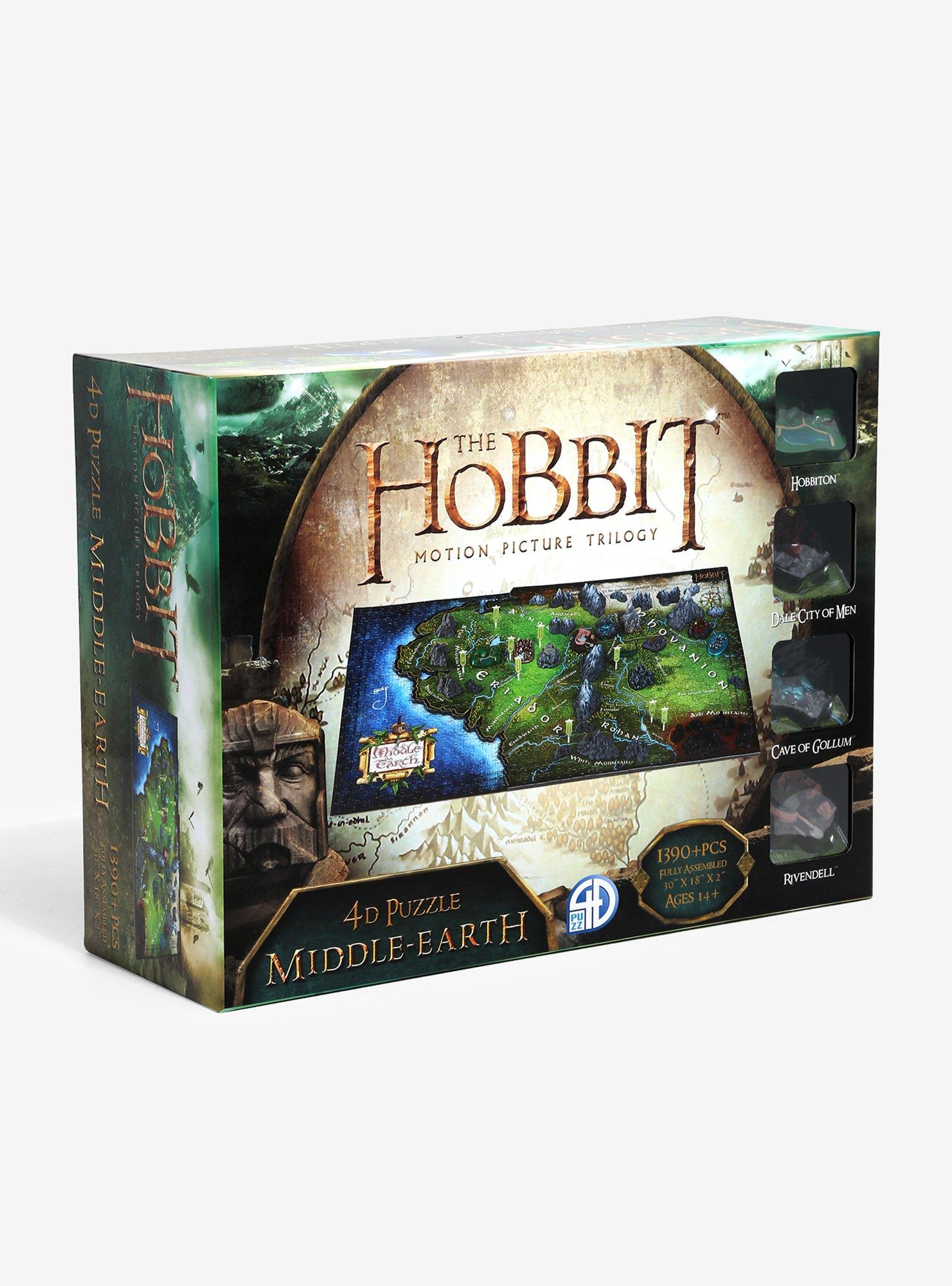 The Hobbit Middle-earth 4D Puzzle, , alternate