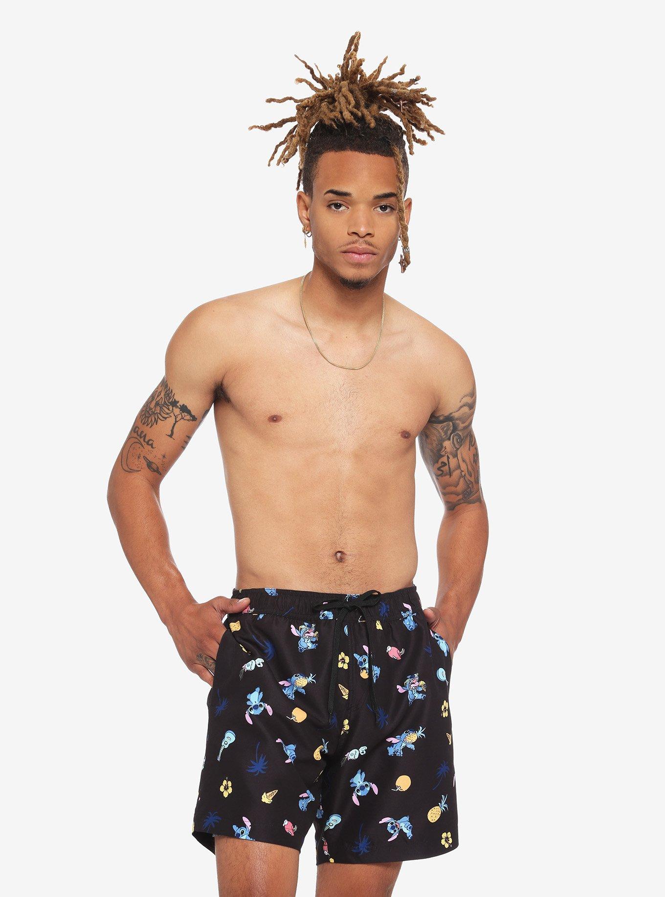 Disney Lilo & Stitch Icon Swim Trunks, MULTI, alternate