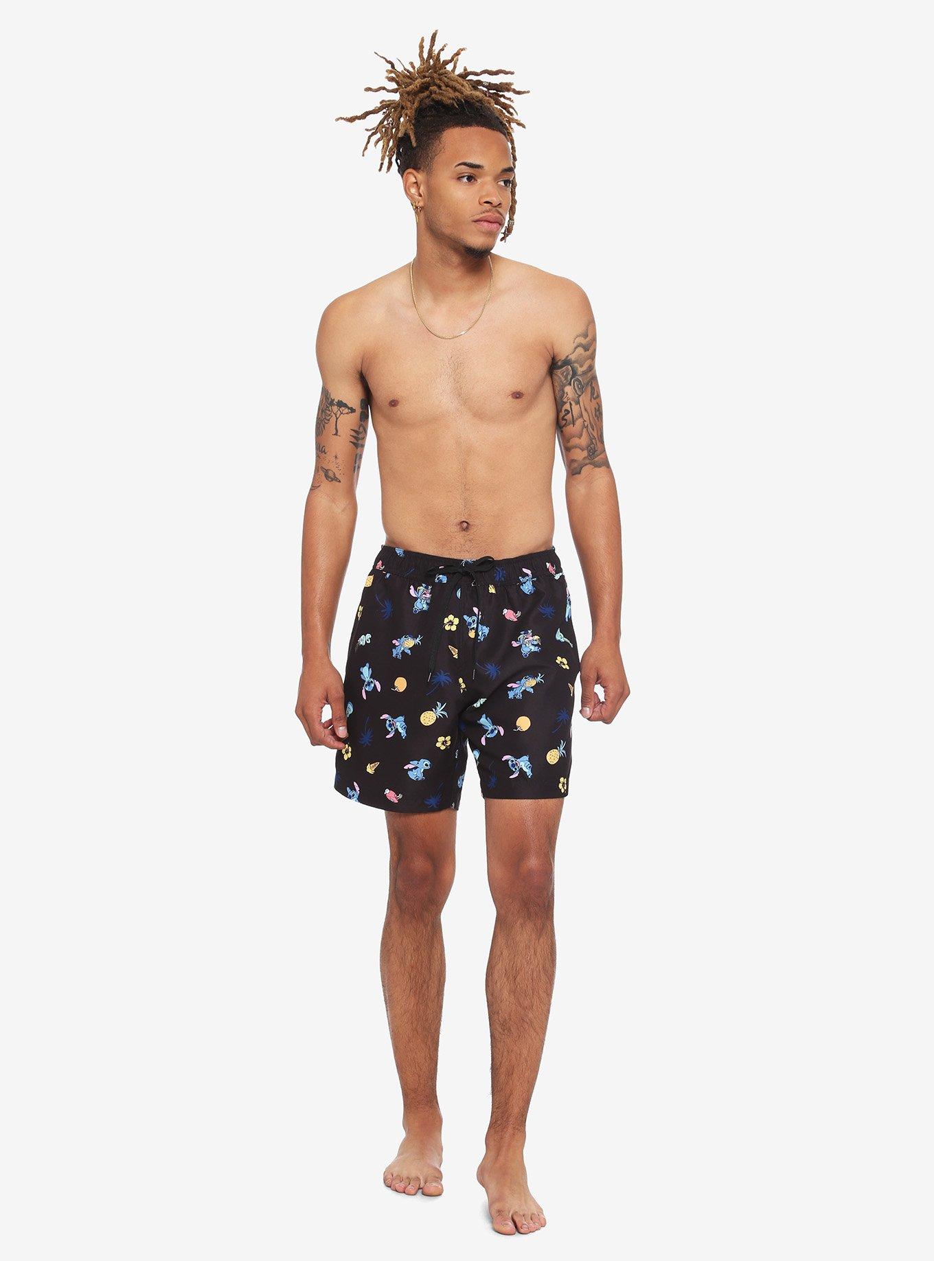 Disney Lilo & Stitch Icon Swim Trunks, MULTI, alternate