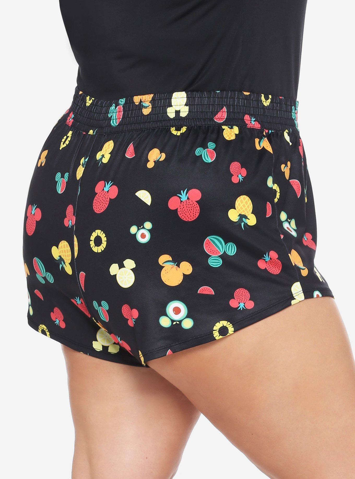 Disney Mickey Mouse Fruit Girls Boardshorts Plus Size, MULTI, alternate