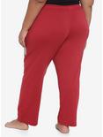 Disney Mulan Mushu Girls Pajama Pants Plus Size, RED, alternate