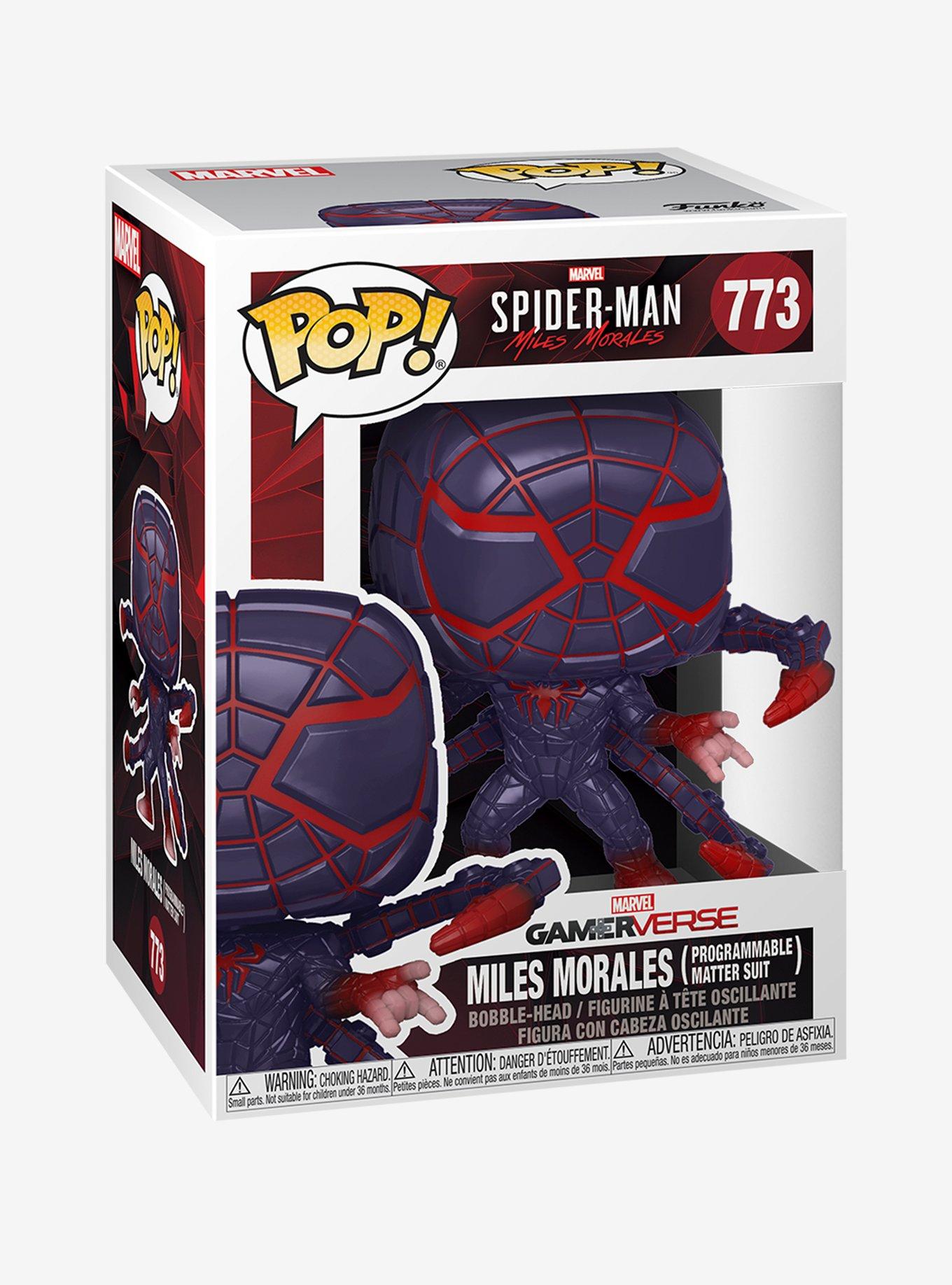 Funko Pop! Marvel Gamerverse Spider-Man Miles Morales (Programmable Matter Suit) Vinyl Bobble-Head, , alternate
