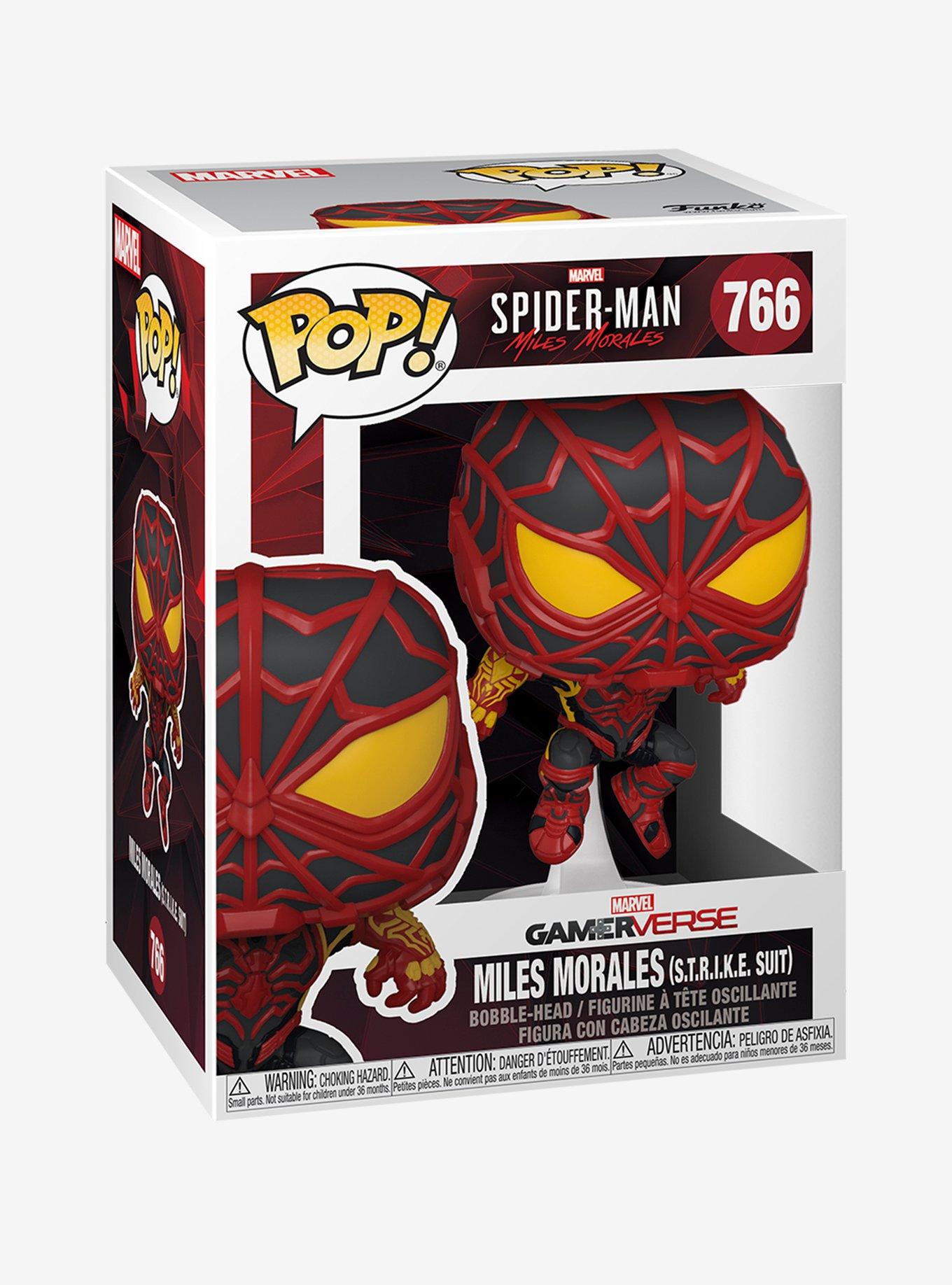 Funko Marvel Spider-Man: Miles Morales Pop! Gamerverse Miles Morales (S.T.R.I.K.E. Suit) Vinyl Bobble-Head, , alternate