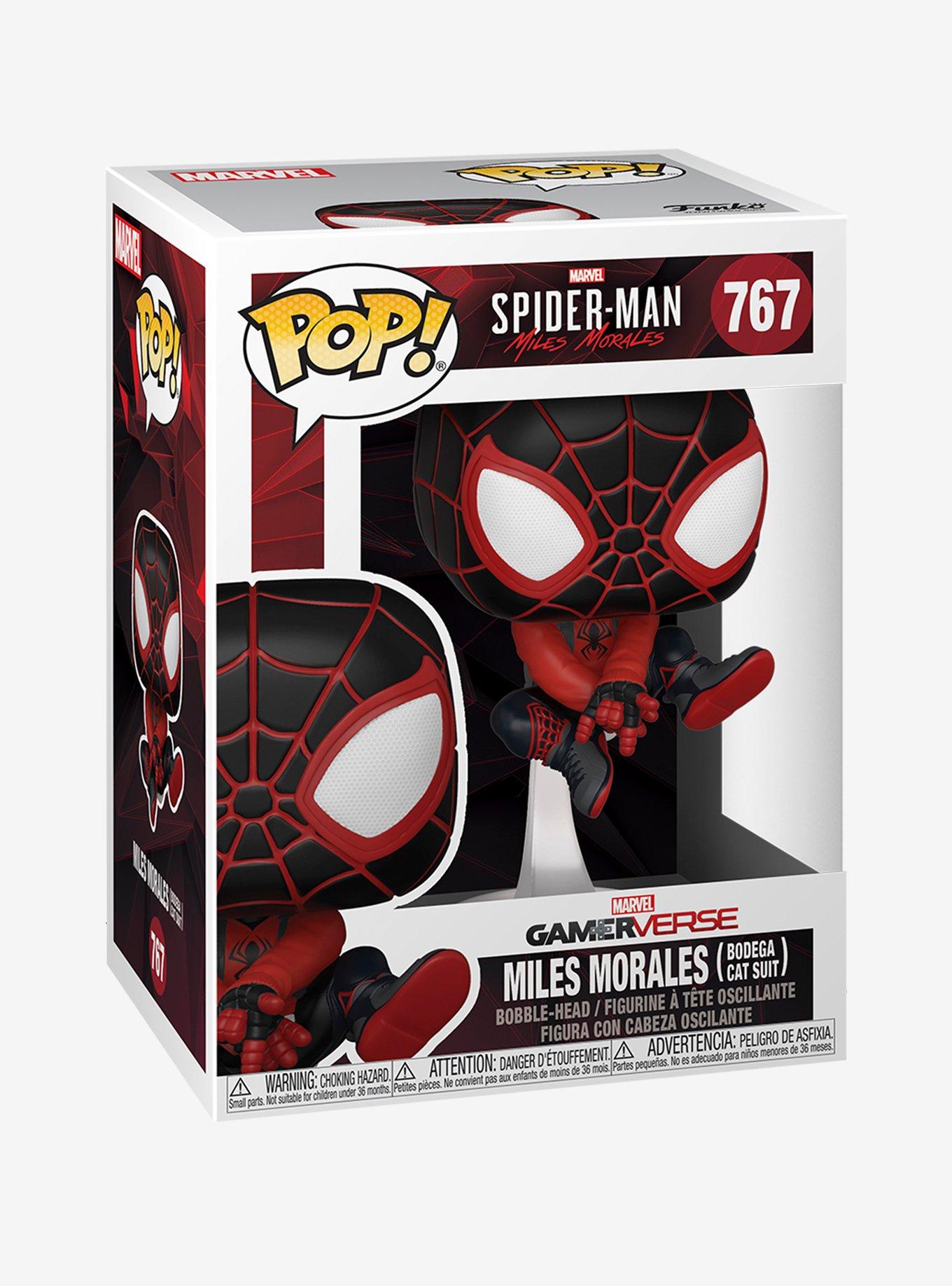 Funko Marvel Spider-Man: Miles Morales Pop! Gamerverse Miles Morales (Bodega Cat Suit) Vinyl Bobble-Head, , alternate