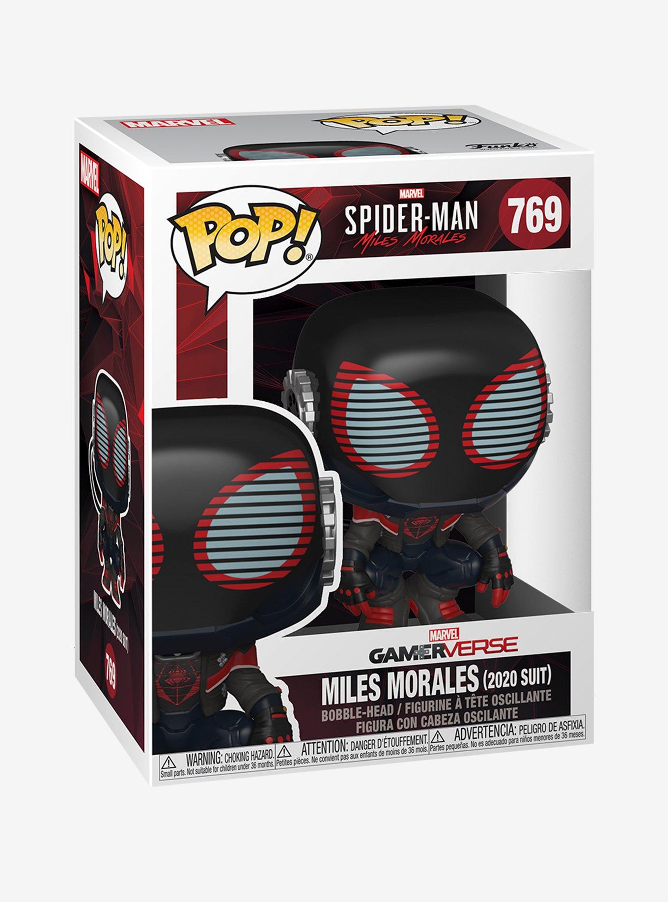 Funko Marvel Spider-Man: Miles Morales Pop! Gamerverse Miles Morales (2020 Suit) Vinyl Bobble-Head, , alternate