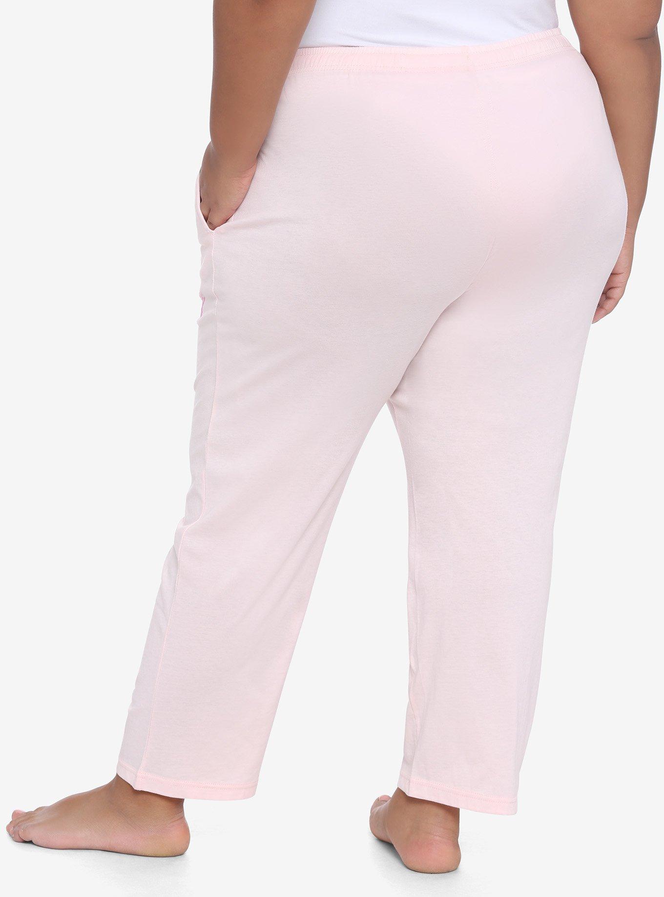 Disney The Aristocats Marie Classy & Sassy Girls Pajama Pants Plus Size, PINK, alternate