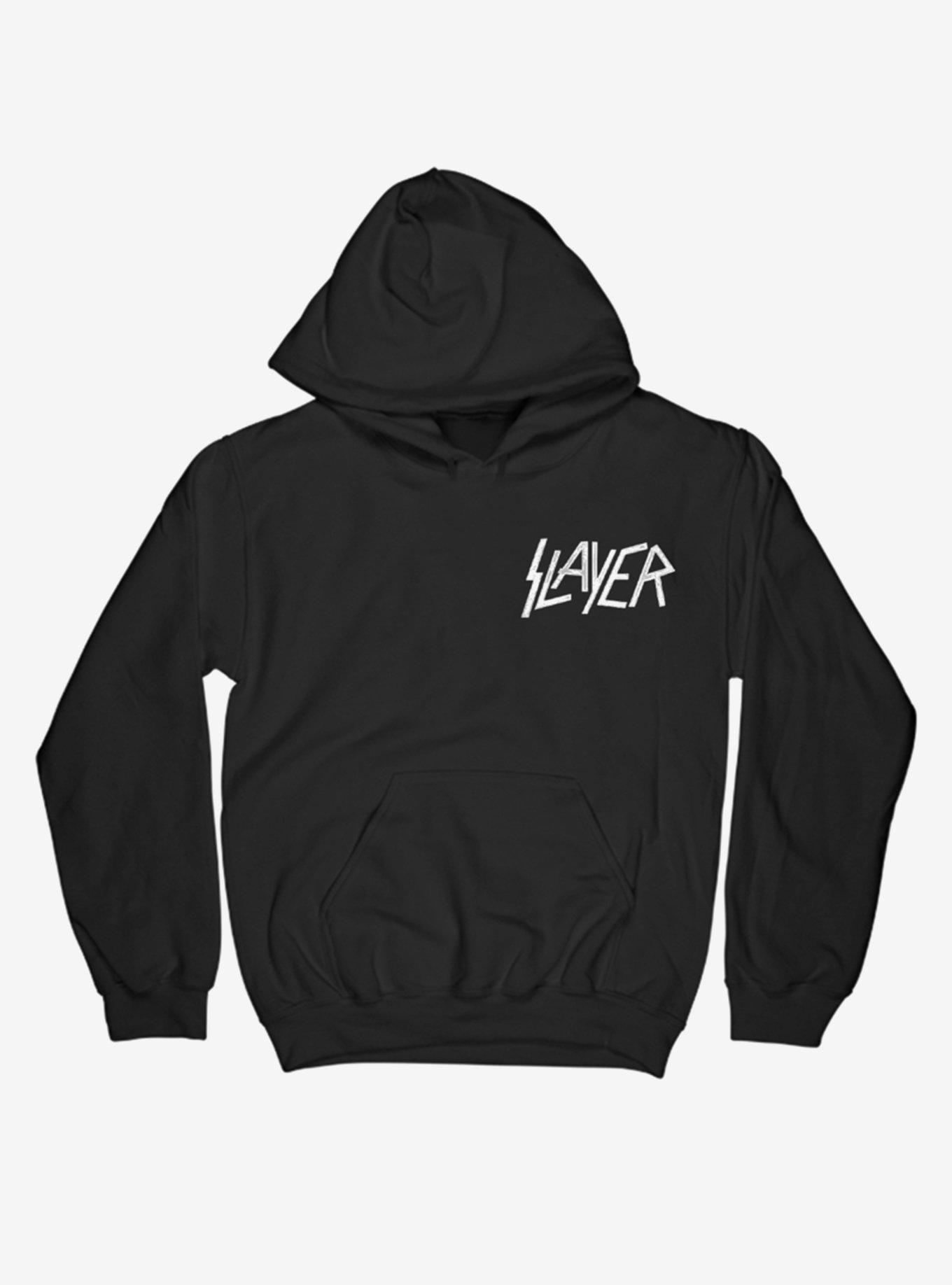 Slayer Star Logo Hoodie, BLACK, alternate