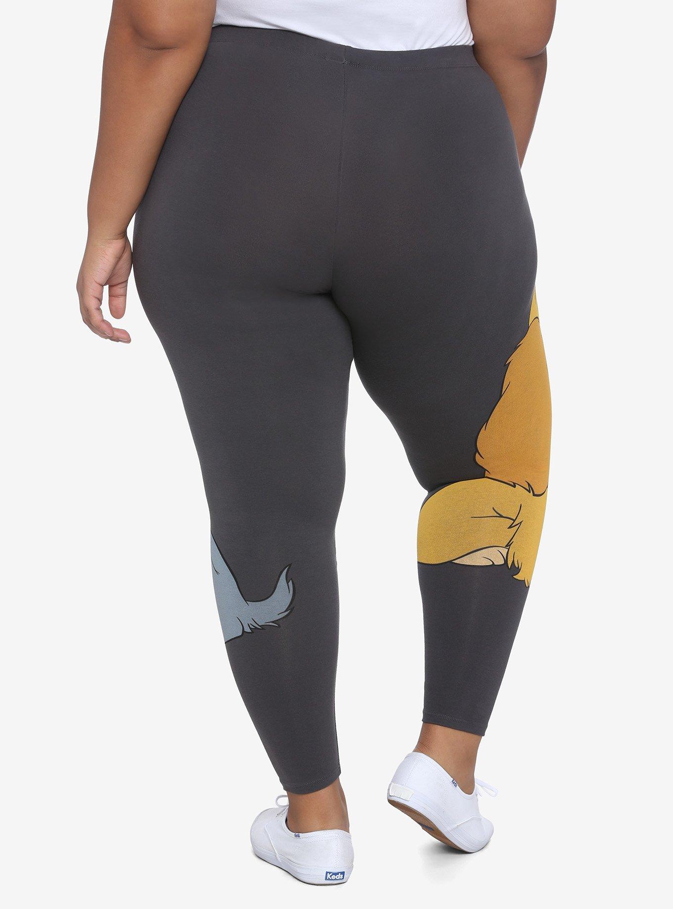 Disney Lady And The Tramp Lady Tramp Leggings Plus Size, MULTI, alternate