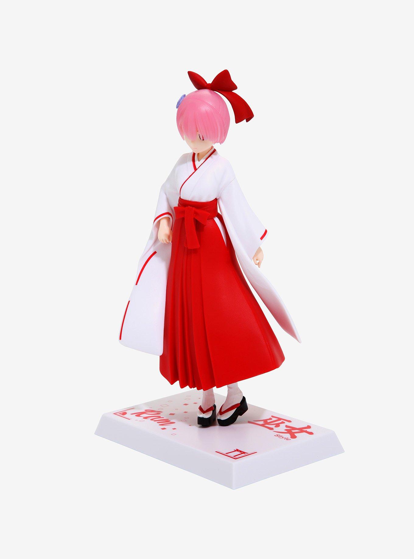 Sega Re:Zero Starting Life in Another World Super Premium Ram (Shrine Maiden Ver.) Figure, , alternate