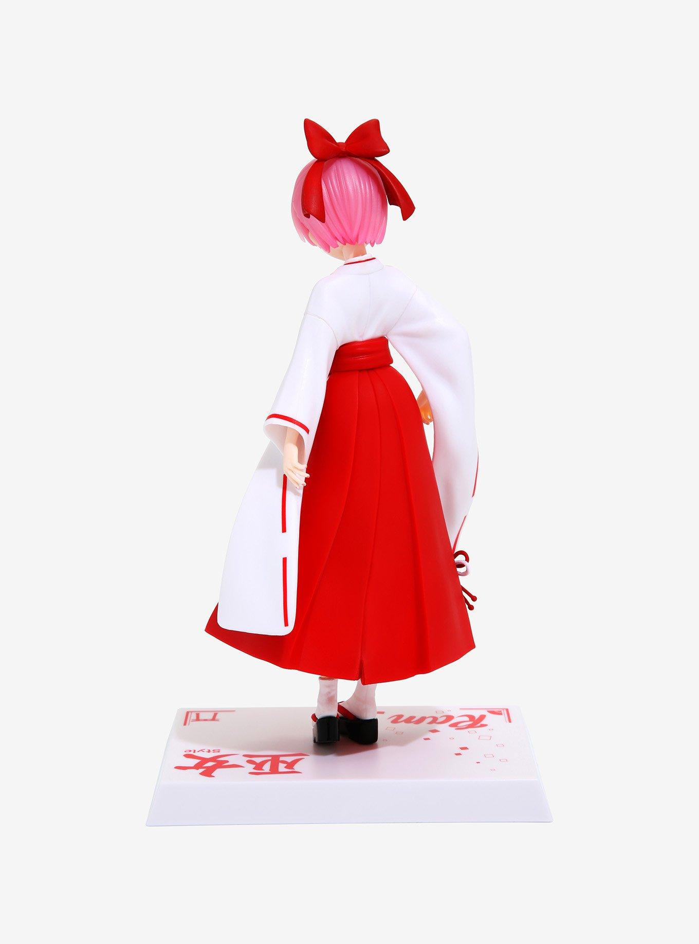 Sega Re:Zero Starting Life in Another World Super Premium Ram (Shrine Maiden Ver.) Figure, , alternate