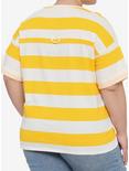 Disney Winnie The Pooh Logo Stripe T-Shirt Plus Size, MULTI, alternate