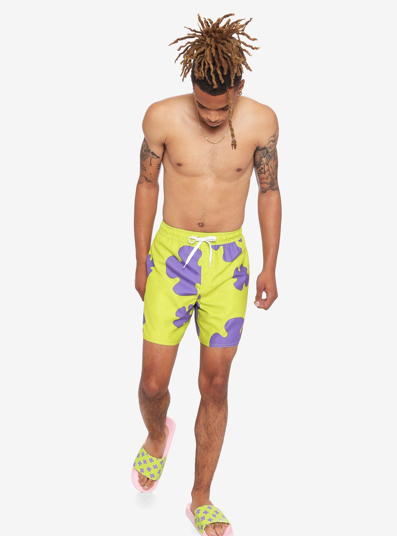 SpongeBob SquarePants Patrick Swim Trunks, PURPLE, alternate