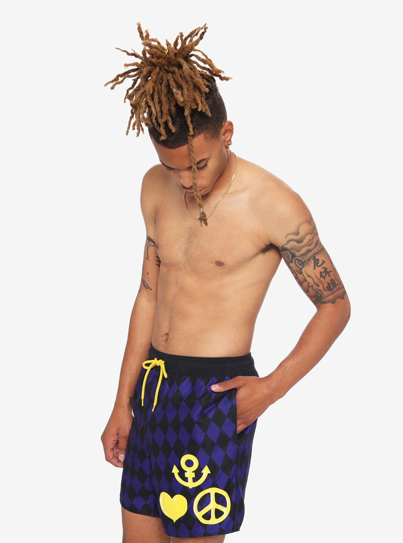 JoJo's Bizarre Adventure Diamond Josuke Swim Trunks, MULTI, alternate