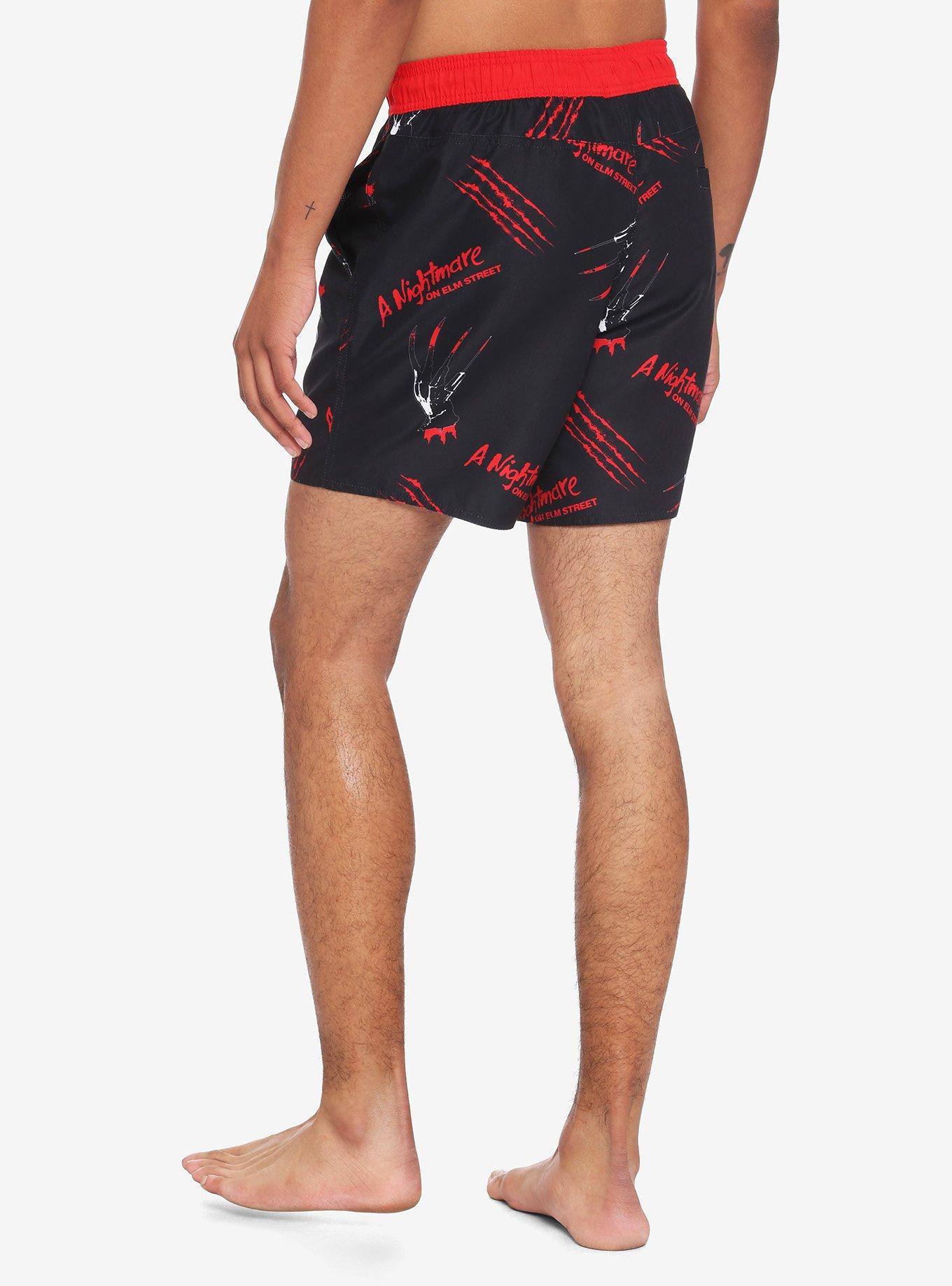 A Nightmare On Elm Street Glove Swim Trunks, MULTI, alternate